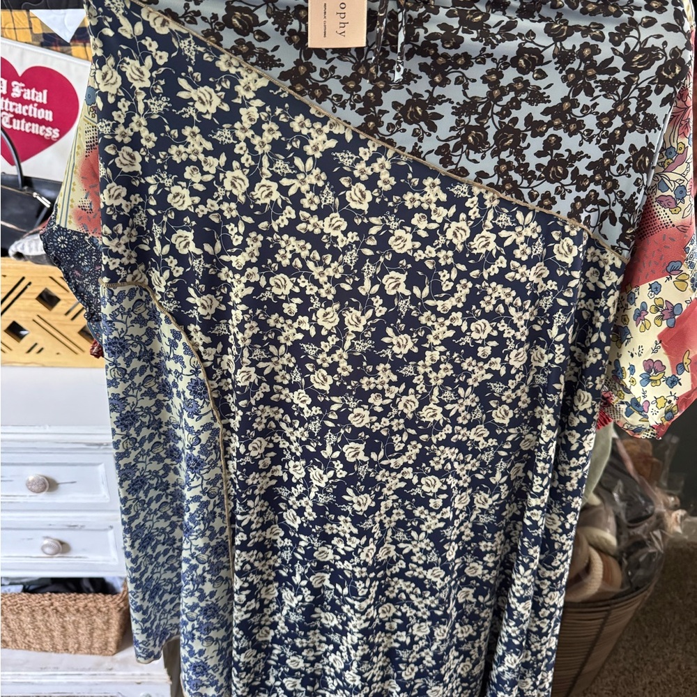 NWT Philosophy by republic floral boho skirt - Picture 3 of 6